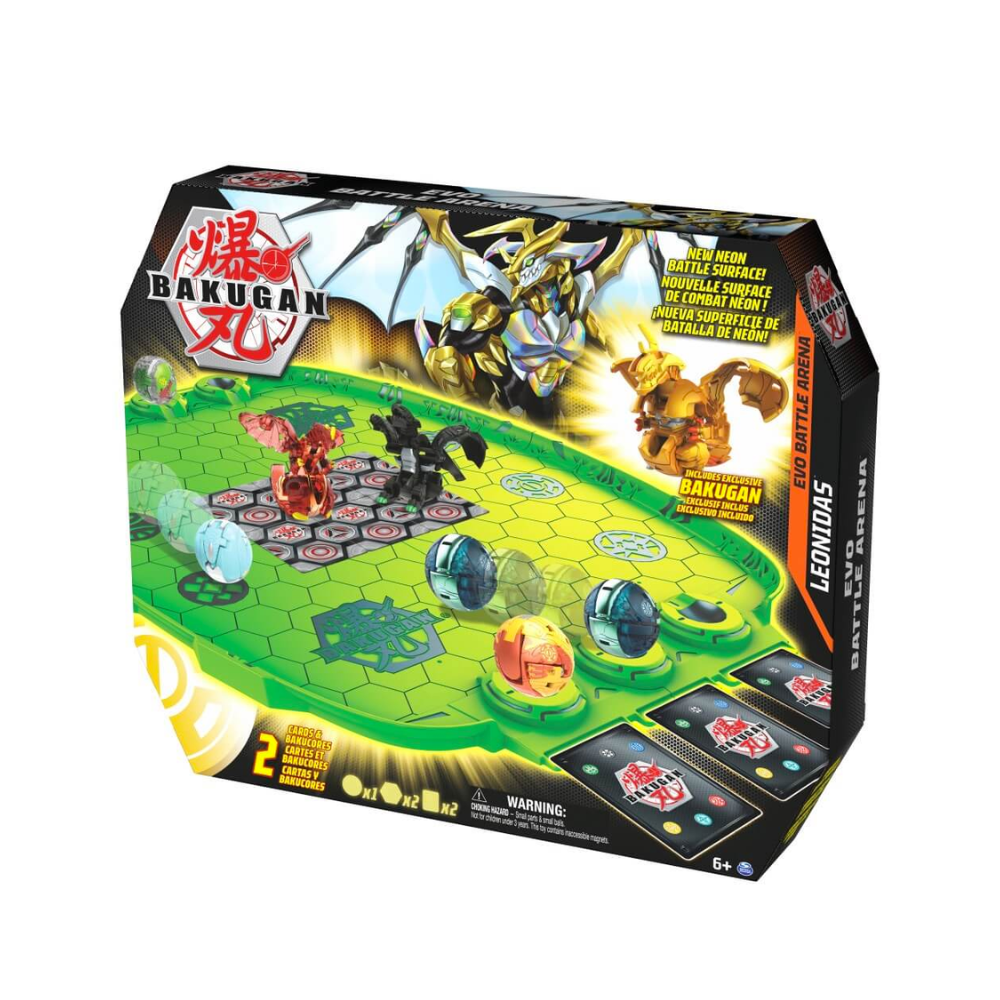 Bakugan Evo Battle Arena with Exclusive Leonidas Bakugan - Medaid International