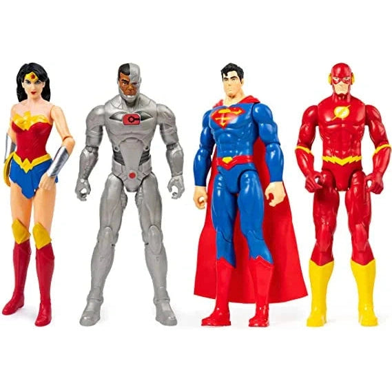 DC Universe Fig 12" 4-Pack By Spin Master - Medaid International