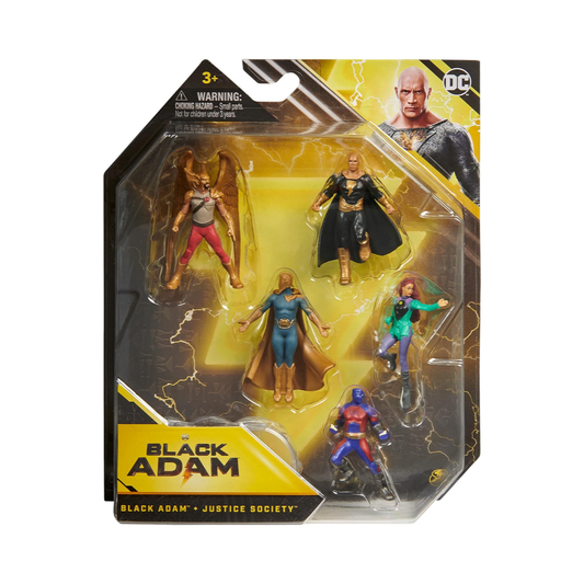 Dc Comics Black Adam Justice Society 5 Pack Gift Set - Medaid International