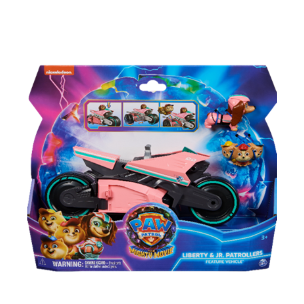 Paw Patrol Movie Liberty & Jr. Patrollers Feature Vehicle - Medaid International
