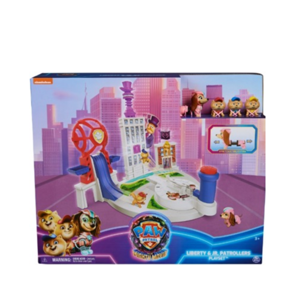 Paw Patrol Movie Liberty & Jr.Pat Playset - Medaid International
