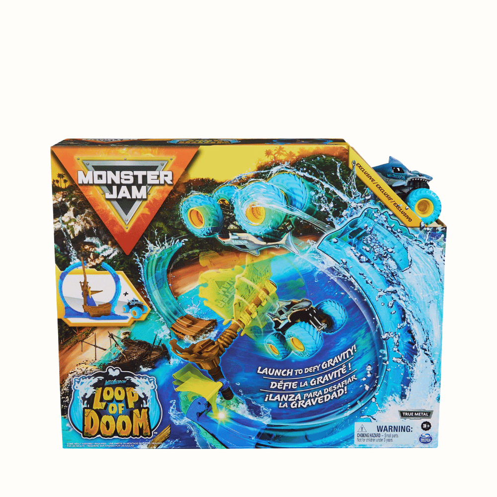Monster Jam 1:64 Loop Of Doom Stunt Playset - Medaid International