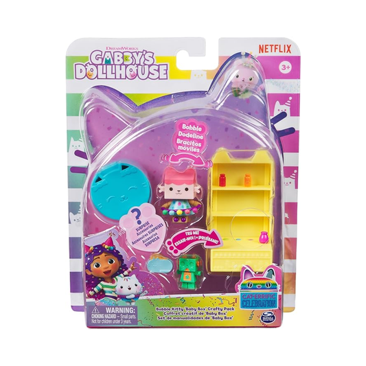 Gabby's DH Fig Bobble Kitty Baby Box Crafty Pack By Spin Master - Medaid International
