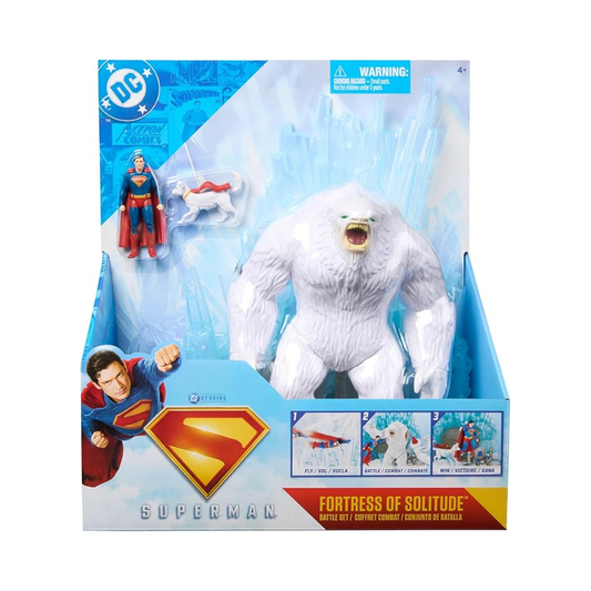 DC Superman Movie Fortress Of Solitude Playset Toys by Spin Master - Medaid International