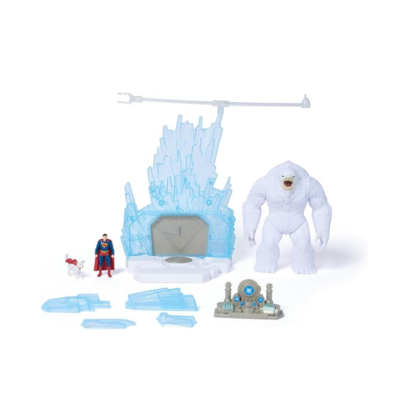 DC Superman Movie Fortress Of Solitude Playset Toys by Spin Master - Medaid International