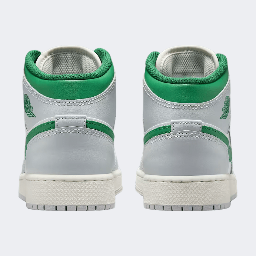 Nike Air Jordan 1 Mid Gs-Boys Lifestyle Shoes Summit White - Medaid International