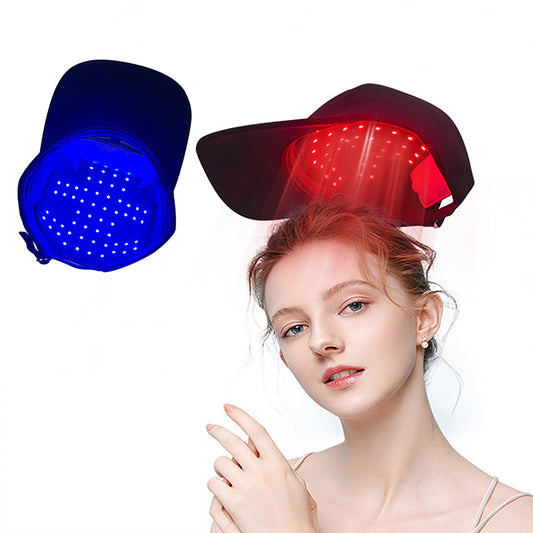 Hair Growth Cap, Red Light Therapy for Hair Growth & Regrowth,Wireless Laser Cap with 460nm/660nm / 850nm Wavelengths, for Men & Women - Medaid International