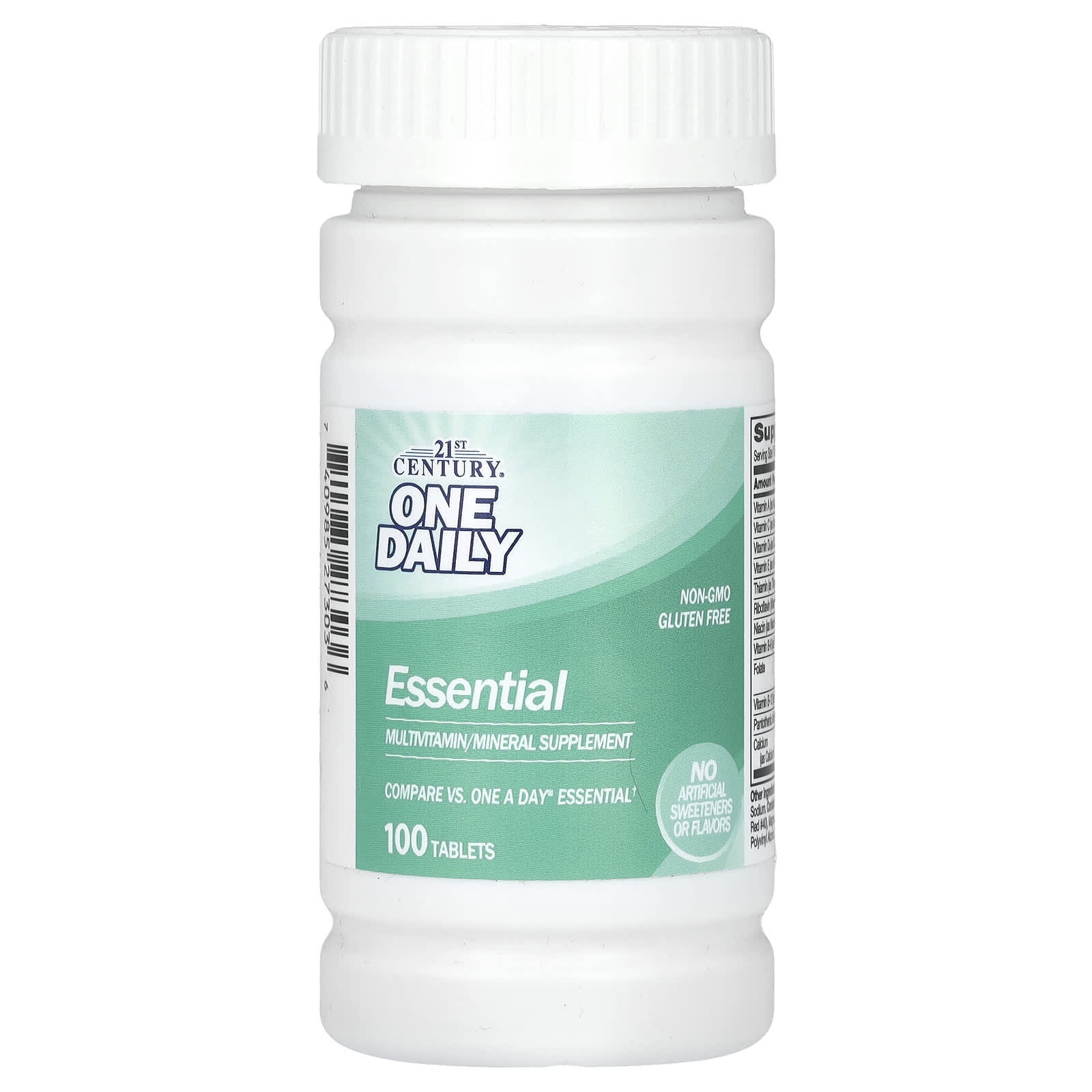 21st Century, One Daily, Essential, 100 Tablets - Medaid