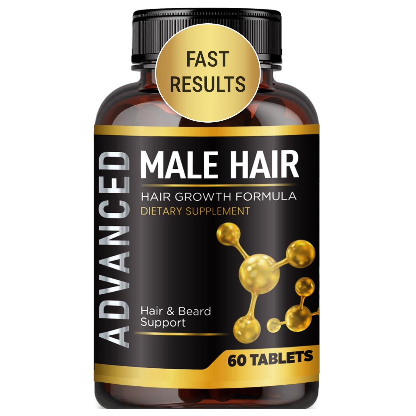 Hair Growth Vitamins For Men-Anti Hair Loss Support Vitamins Pills & Dht Blocker For Men.Regrow Hair & Beard Growth Supplement For Thicker Fuller & Stronger Hair. Support Thinning Hair With Biotin. - Medaid International