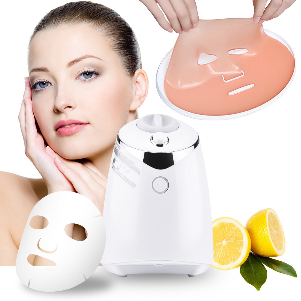 Face Mask Maker Facial Mask Machine with 32 Counts Collagen Pills Make Your Own Face Masks Kit Home Automatic DIY Face Mask Maker, Facial Cream Maker Gifts for Women Girls - Medaid International