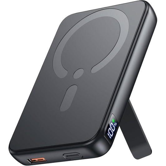 Chusii - 12000mAh MagSafe Portable Charger with PD 20W Fast Charge & Stand