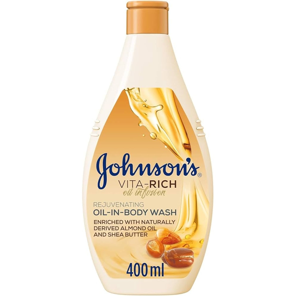 Johnson's Vita-Rich Rejuvenating Oil-in-body Wash - 400 ml - Medaid