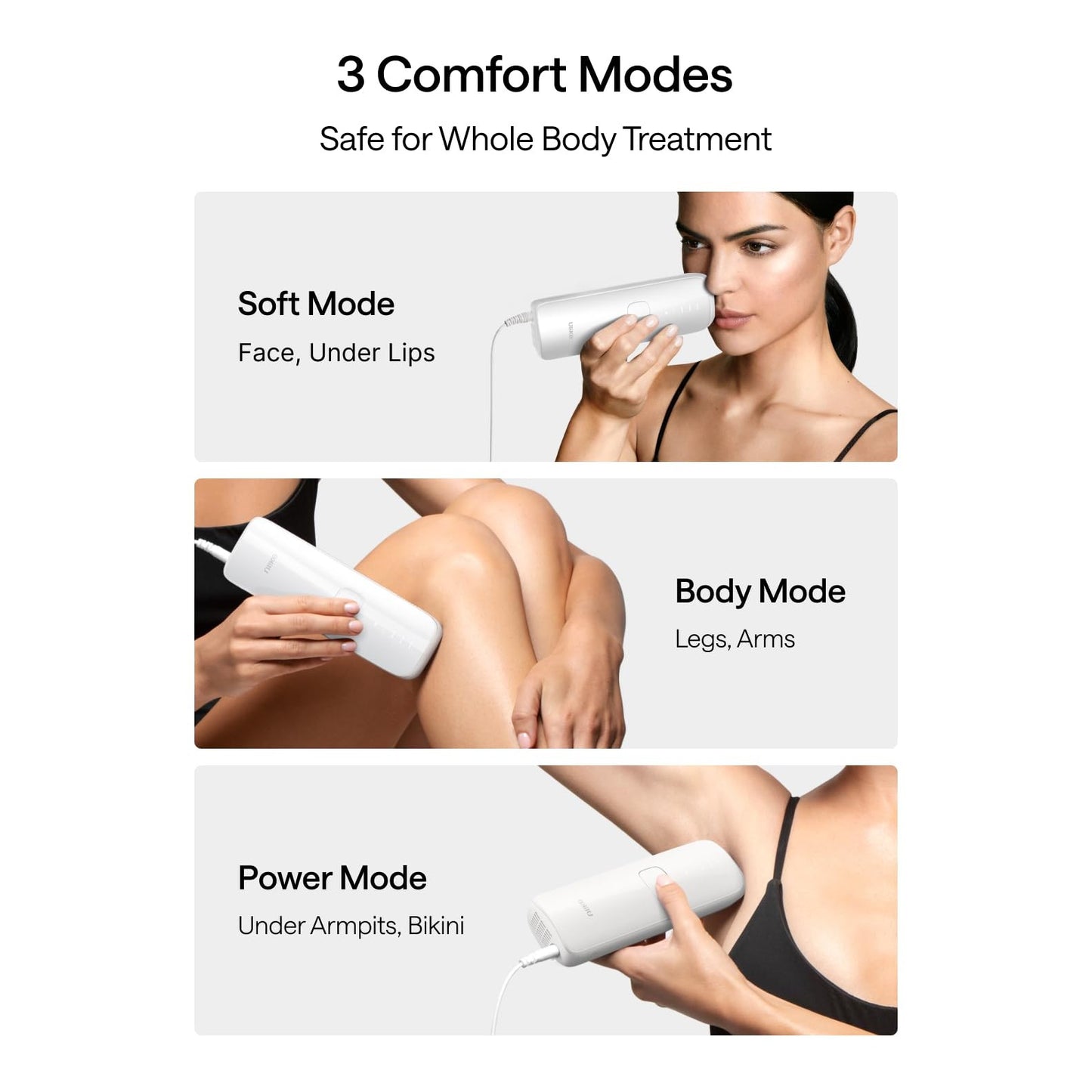 Ulike Laser Hair Removal for Women and Men, Air 3 Ice-Cooling IPL Hair Removal Device for Nearly Painless & Long-Lasting Results, 3 Modes & Auto Flashing for Fast Full Body Hair Removal from Home - Medaid International
