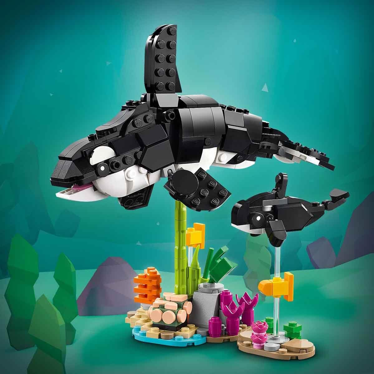 Lego Creator Animal: Panda Toy Birthday Present Block 31165 for Girls Boys 8 Years 9 10 Years Old Elementary School Animal Creature - Medaid International