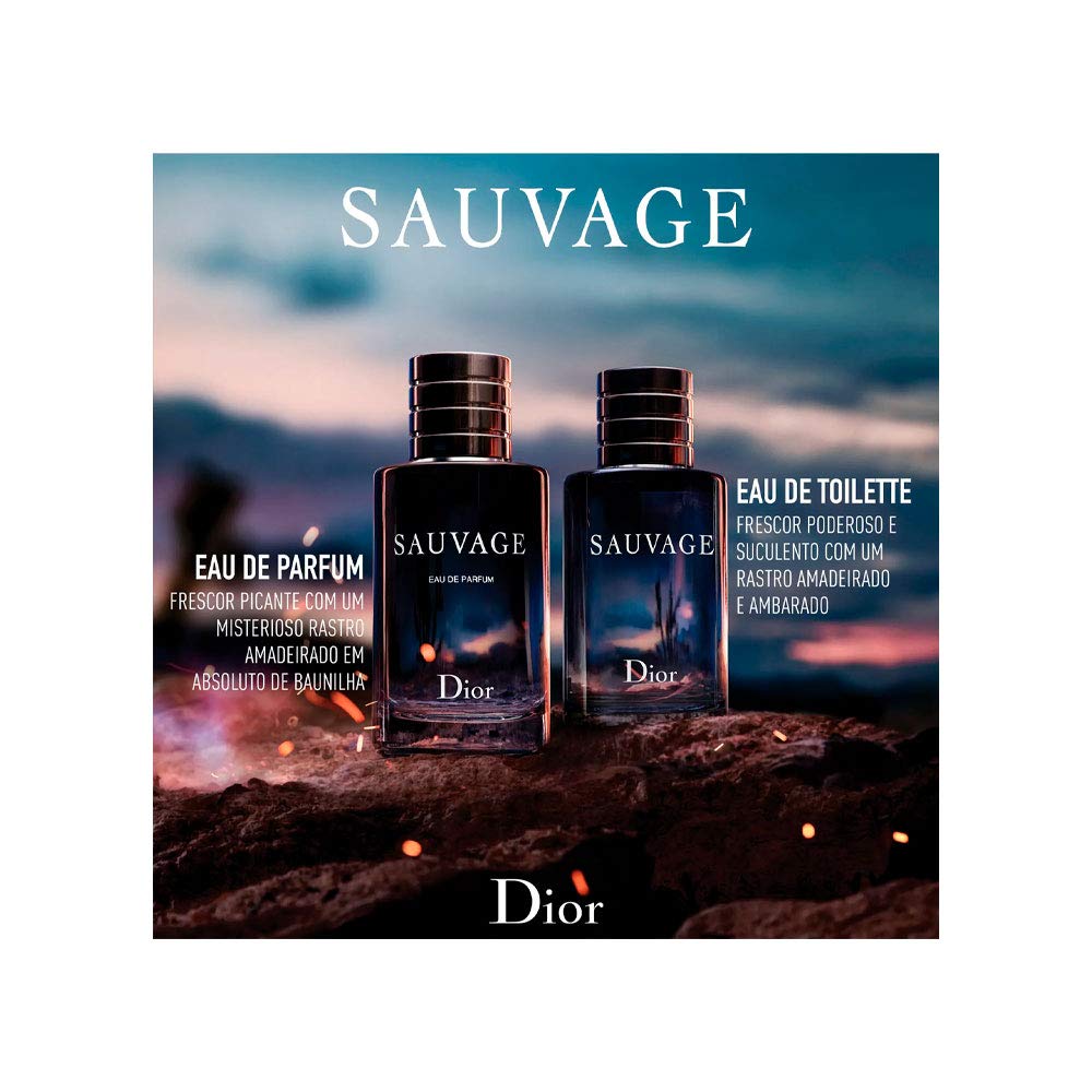 Christian Dior Sauvage Eau De Parfum Spray For Men, 3.4 Ounce - Medaid International