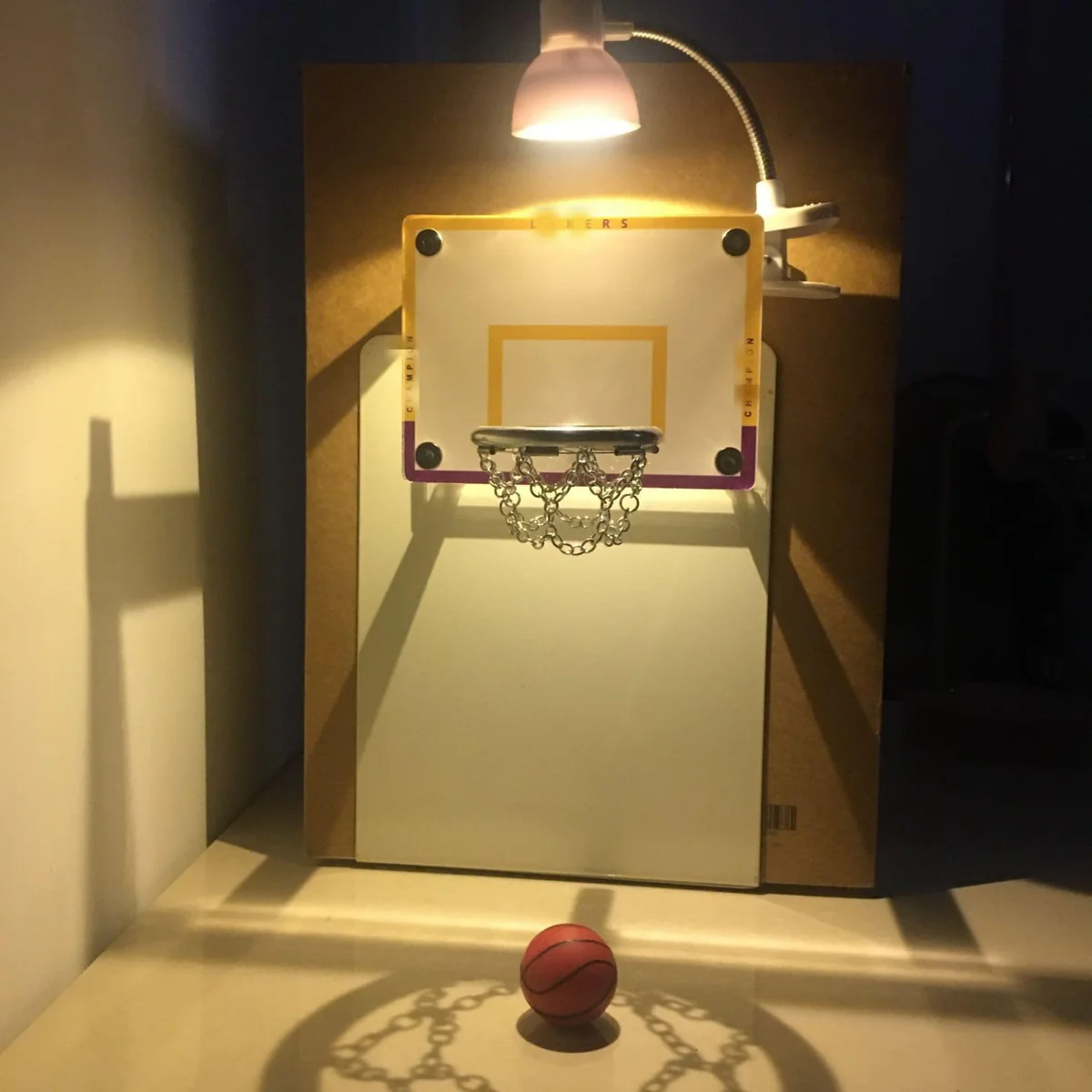 LED Nightlight Basketball Lights Lamp | Wall Decor with  Balls & Hoop - Medaid International