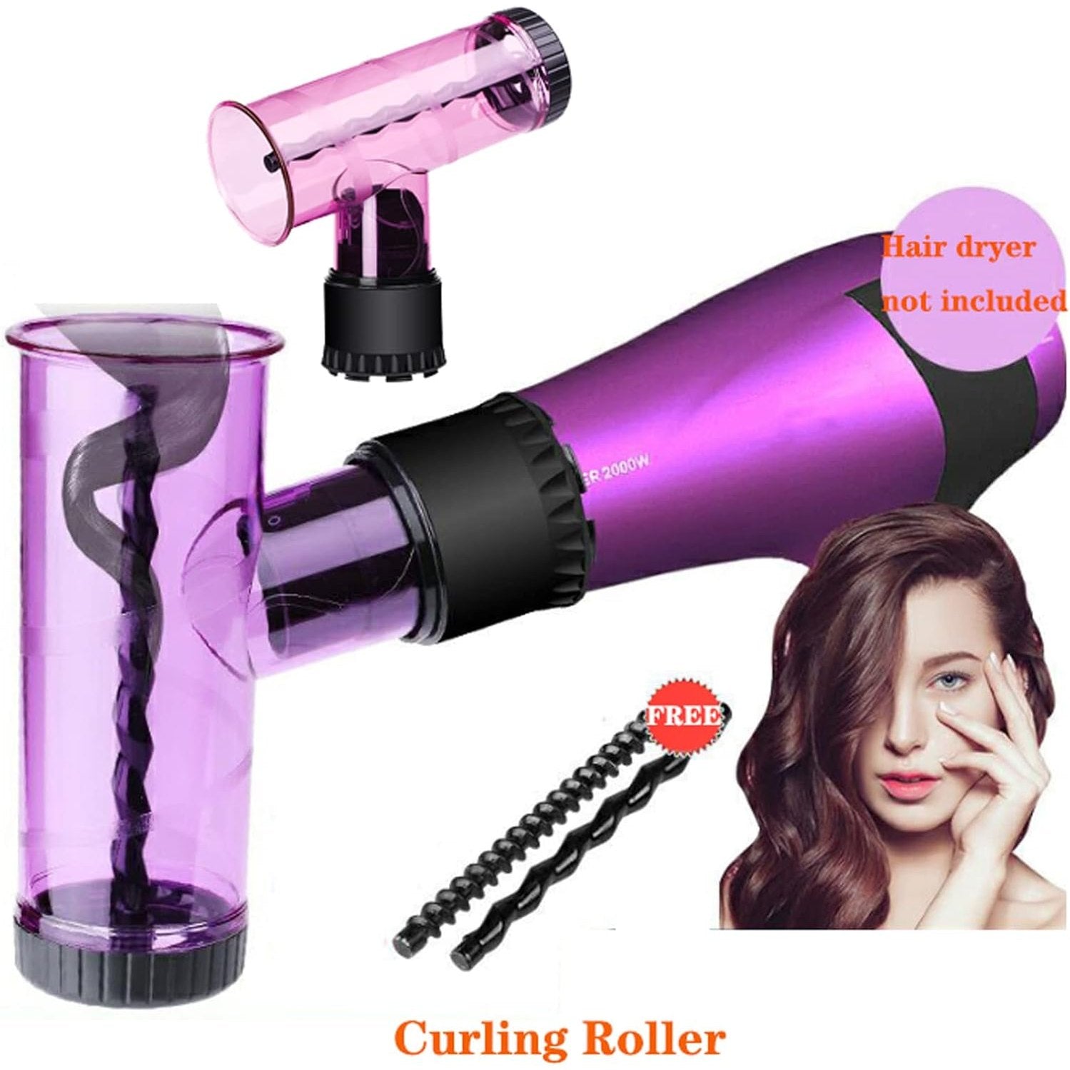 Hair Dryer Curler Nozzle - Medaid International