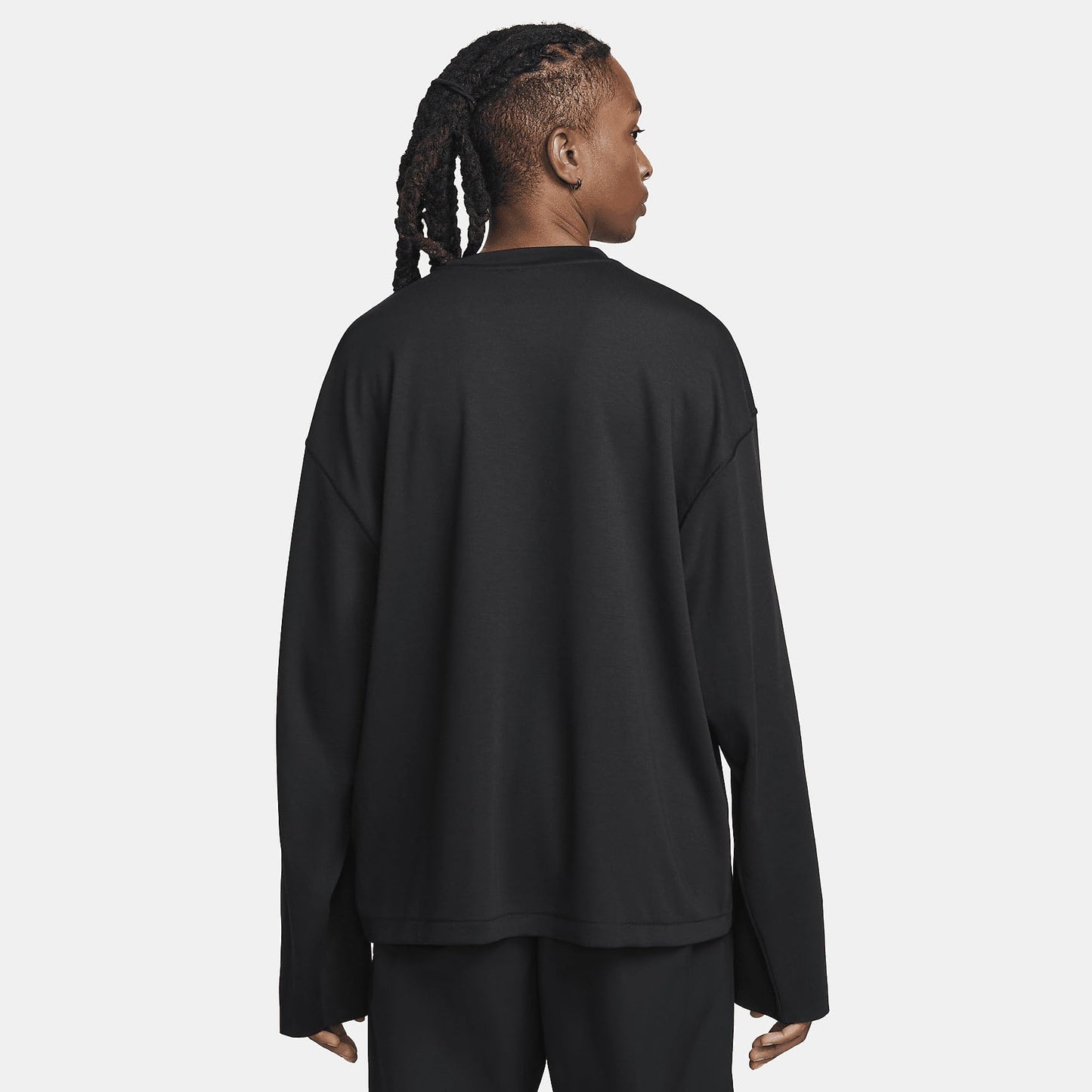 Nike Sportswear Dri-FIT Tech Pack Men's Long-Sleeve Top (Black, FB7819-010) Size Medium - Medaid International