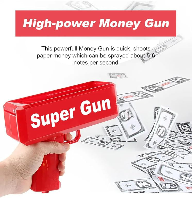 Cash Cannon Money Gun Toy - Medaid International