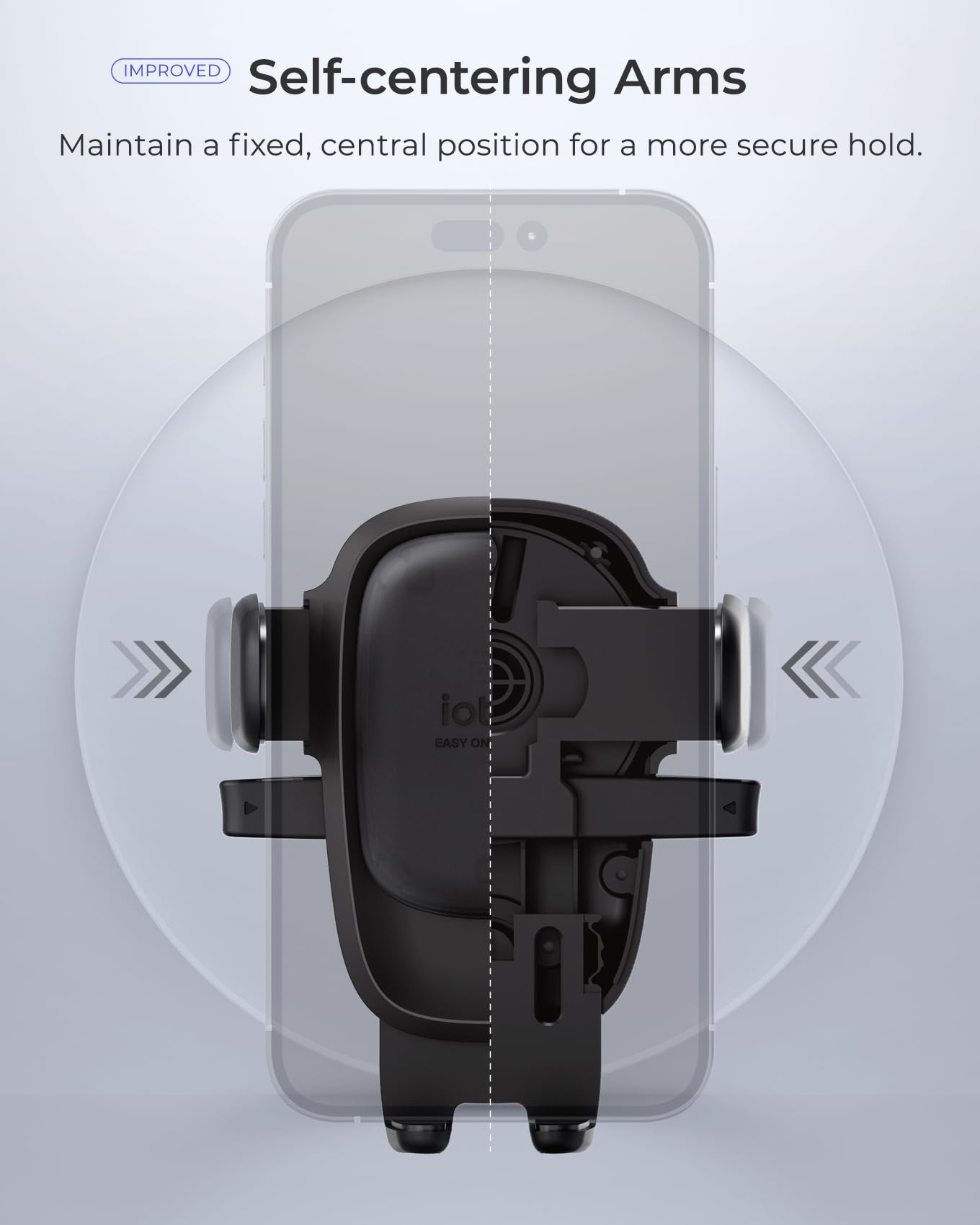 iOttie Easy One Touch Advanced Universal Car Mount Dashboard & Windshield Suction Cup Phone Holder for iPhone, Samsung, Google, All Smartphones - Medaid International