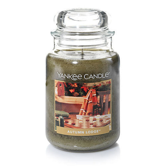Yankee Candle Autumn Lodge Large Jar Candle - Medaid International