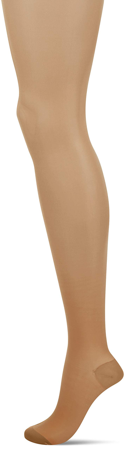 Wolford Miss W 30 Den Leg Support Tights For Women Semi-Sheer Compression Pantyhose Reinforced Heel Comfortable on Your Feet | Color Beige Gobi | Size X-Large - Medaid International