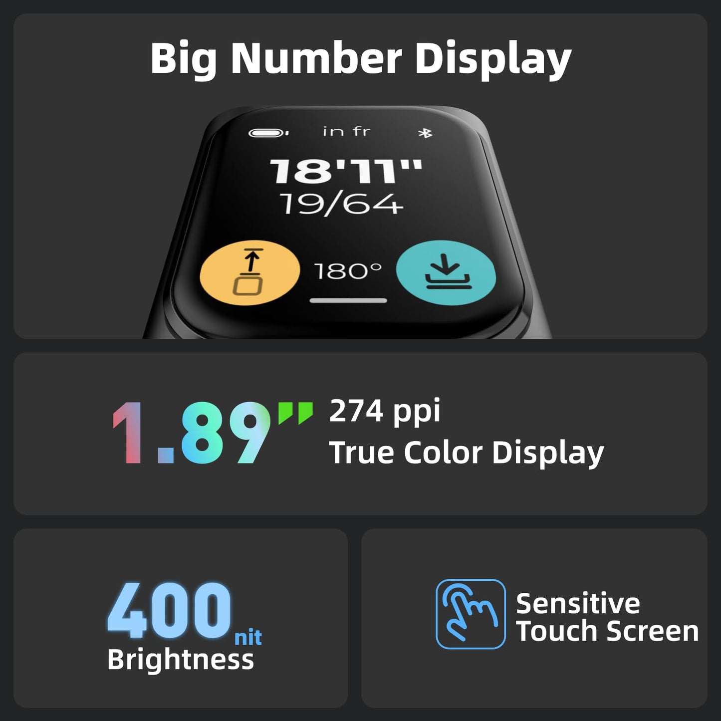 HOZO M-Cube Laser Measuring Tool,164ft/50m,±1/16 inch Accuracy,Rechargeable Modular Laser Measurement Tool for Area,Volume,Pythagorean,Big Number LCD Display | Bluetooth App,Small Laser Tape Measure - Medaid International