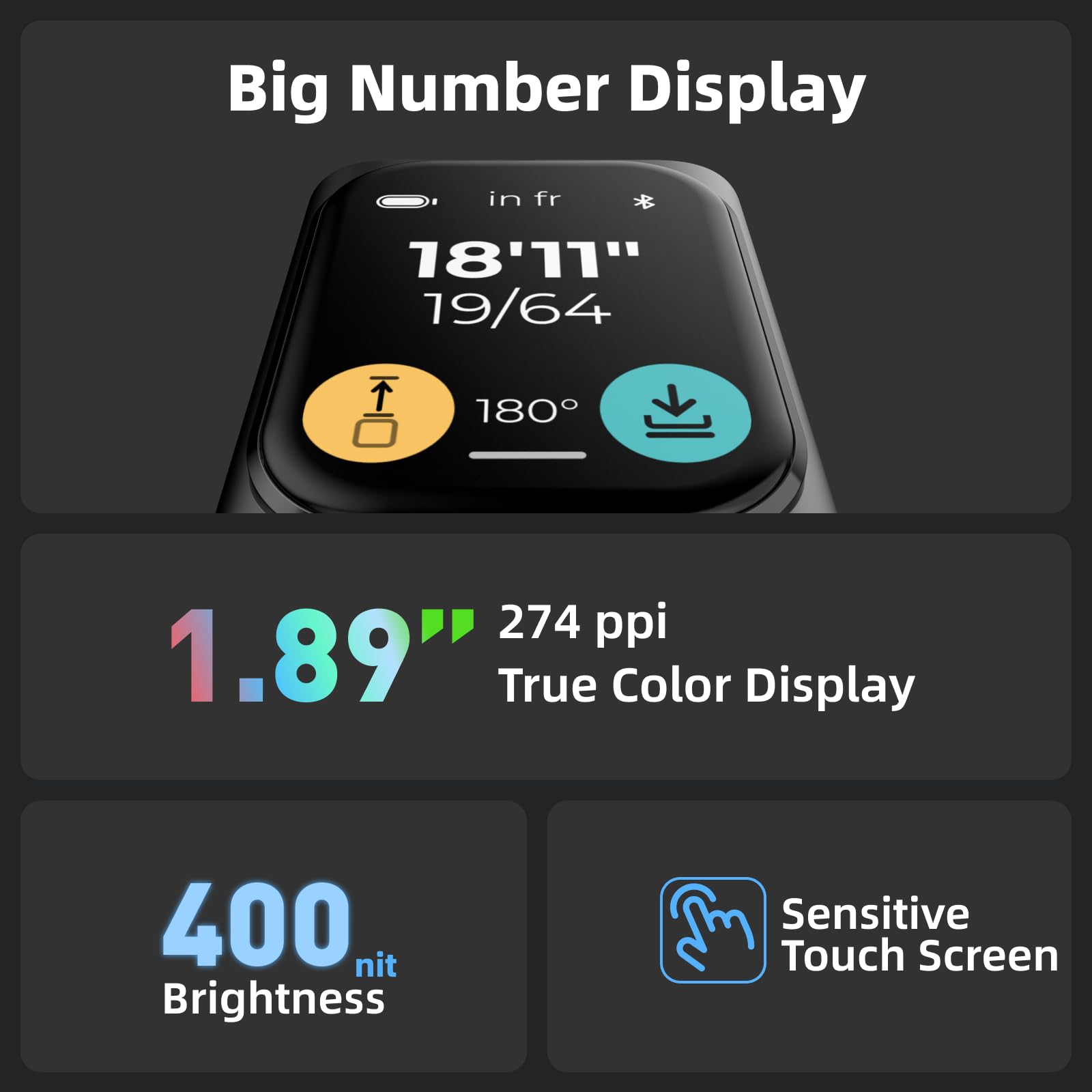 HOZO M-Cube Laser Measuring Tool,164ft/50m,±1/16 inch Accuracy,Rechargeable Modular Laser Measurement Tool for Area,Volume,Pythagorean,Big Number LCD Display | Bluetooth App,Small Laser Tape Measure - Medaid International