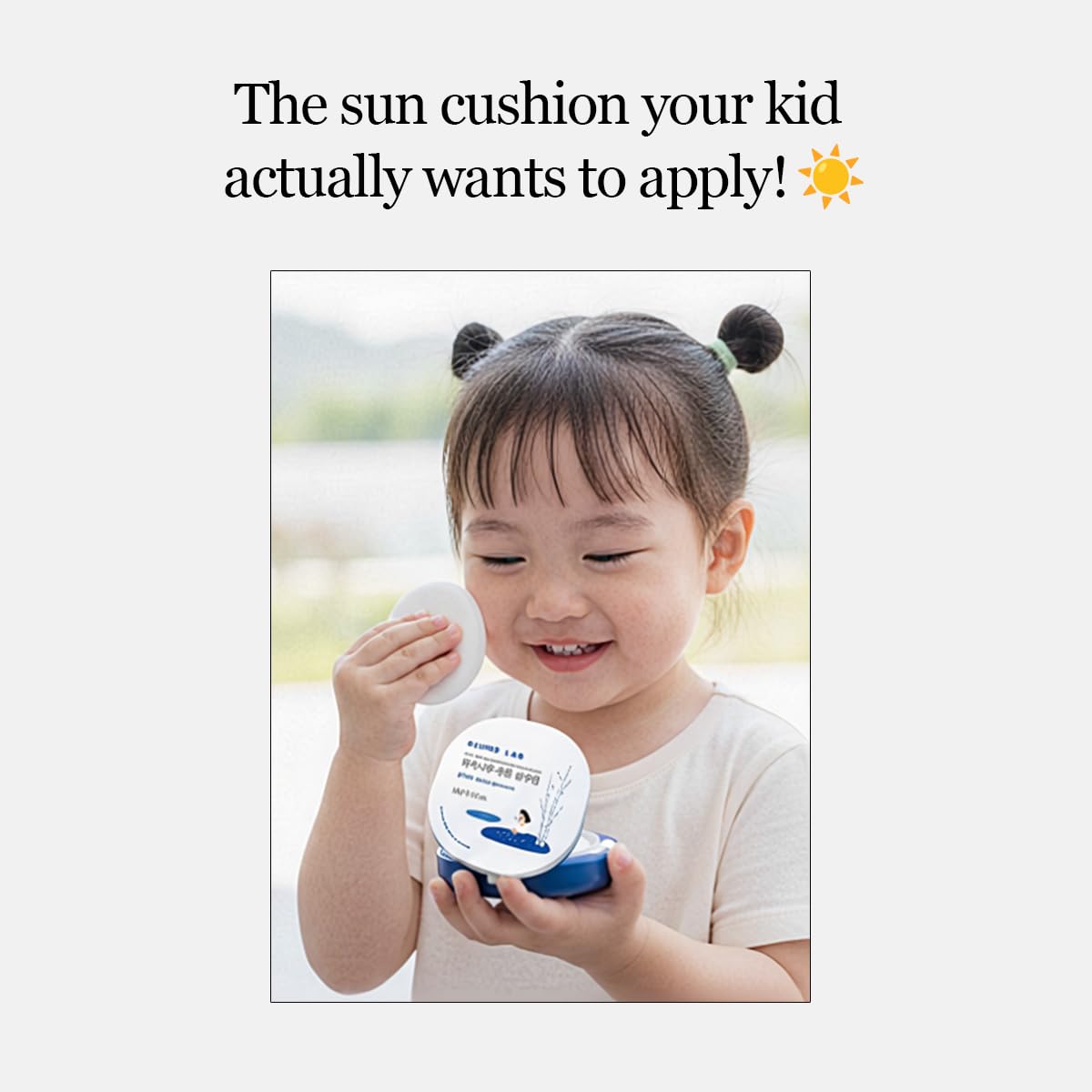 Round Lab Birch Juice Moisturizing UV Lock Sun Cushion, SPF50+ Broad Spectrum, 0.52 oz, Mineral Sunscreen for All Family Members, Over Makeup Poratable Sun cushion, No White cast, Korean Sunscreen - Medaid International