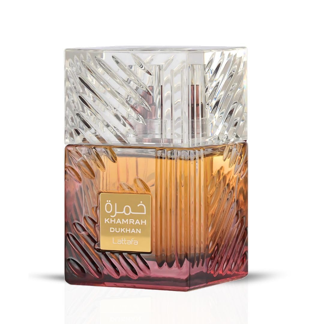 Lattafa Khamrah Dukhan for Unisex Eau de Parfum Spray, 3.4 Ounce / 100 ml - Medaid International