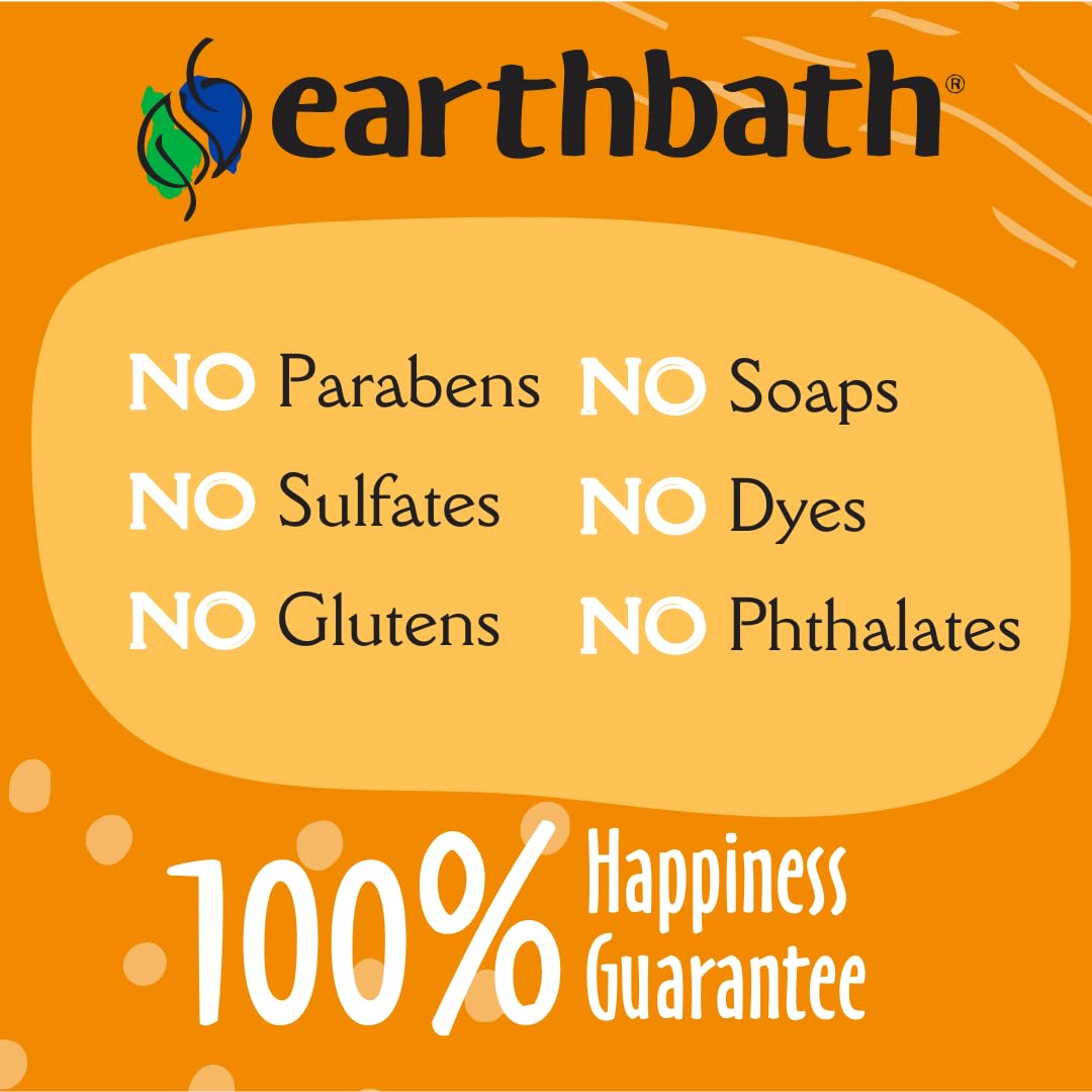earthbath Oatmeal & Aloe Dog Conditioner- Helps Allergies, Itching, & Dry Skin, Cruelty-Free Pet Conditioners, Fragrance-Free Dog Wash- 16 oz (1 Pack) - Medaid International