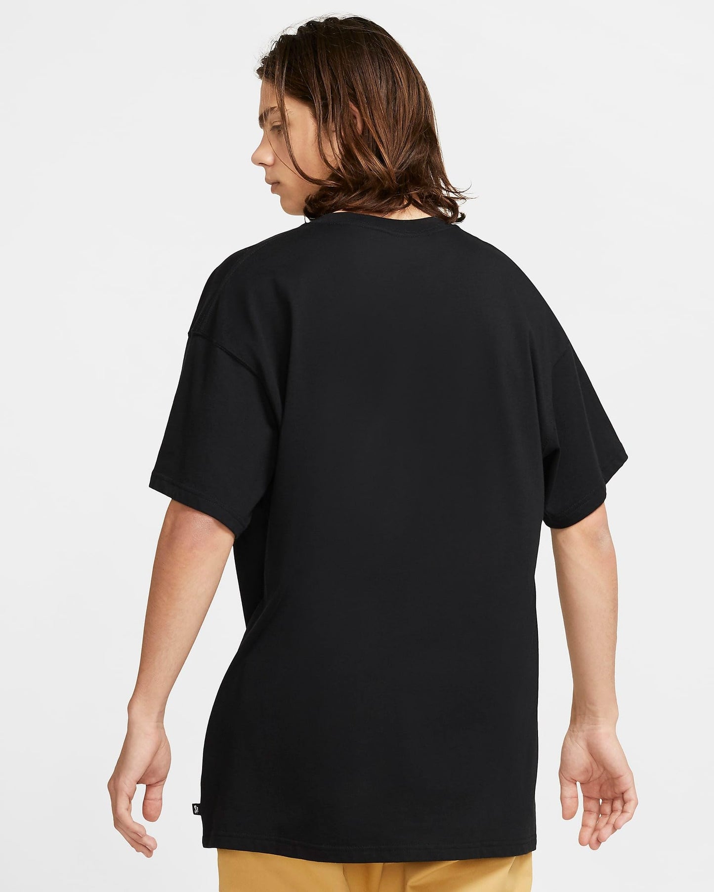 Nike SB Logo Skate Tee Black - White - Medaid International