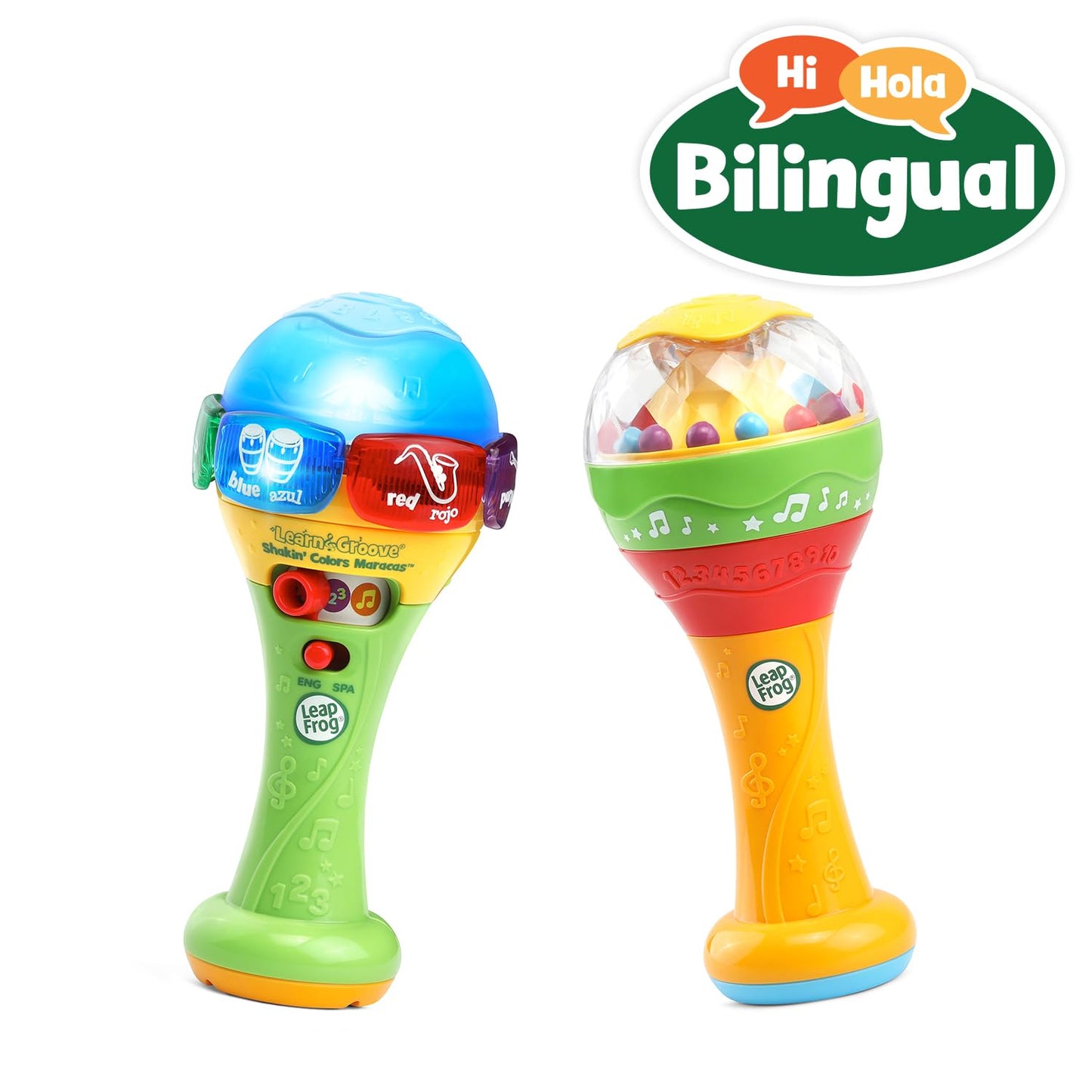 LeapFrog Learn and Groove Shakin' Colors Maracas - Medaid International