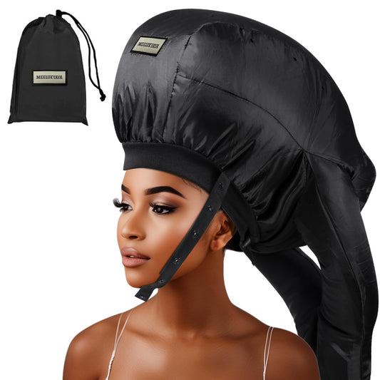 Hair Dryer Diffuser Attachment for Curly Hair,Portable Easy Use for Travel or Apartment,Curly Hair Diffuser Bonnet for Deep Conditioning at Home - Medaid International
