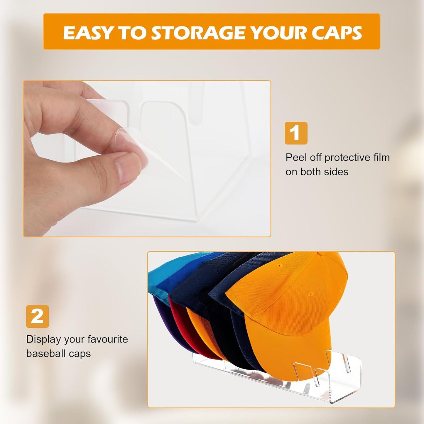 Acryclic Hat Stand - Medaid International