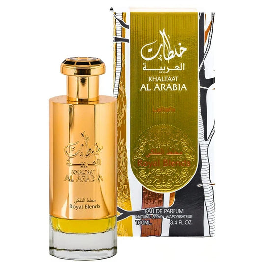 Lattafa Prestige Khaltat Al Arabia for Unisex Eau de Parfum Spray, 3.4 Ounce - Medaid International