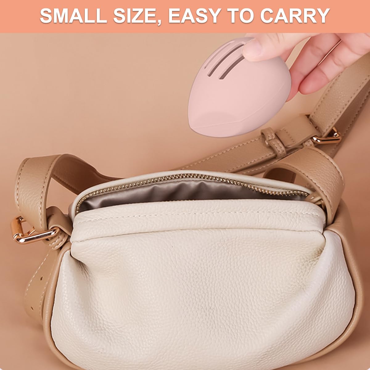 Silicone Makeup Sponge Holder, Breathable & Shatterproof Beauty Blender Case, Double-Sided 3-line Vented Design, Portable Travel Storage for Sponges(1 Pack Pink) - Medaid International