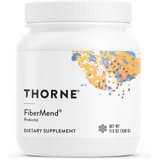 THORNE - FiberMend - Prebiotic Fiber Powder to Help Maintain Regularity and Balanced GI Flora* - 11.6 Oz - Medaid International