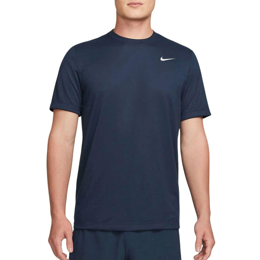 Nike Men's Dri-Fit Legend Fitness T-Shirt, Blue Force/Matte Silver, Large - Medaid International