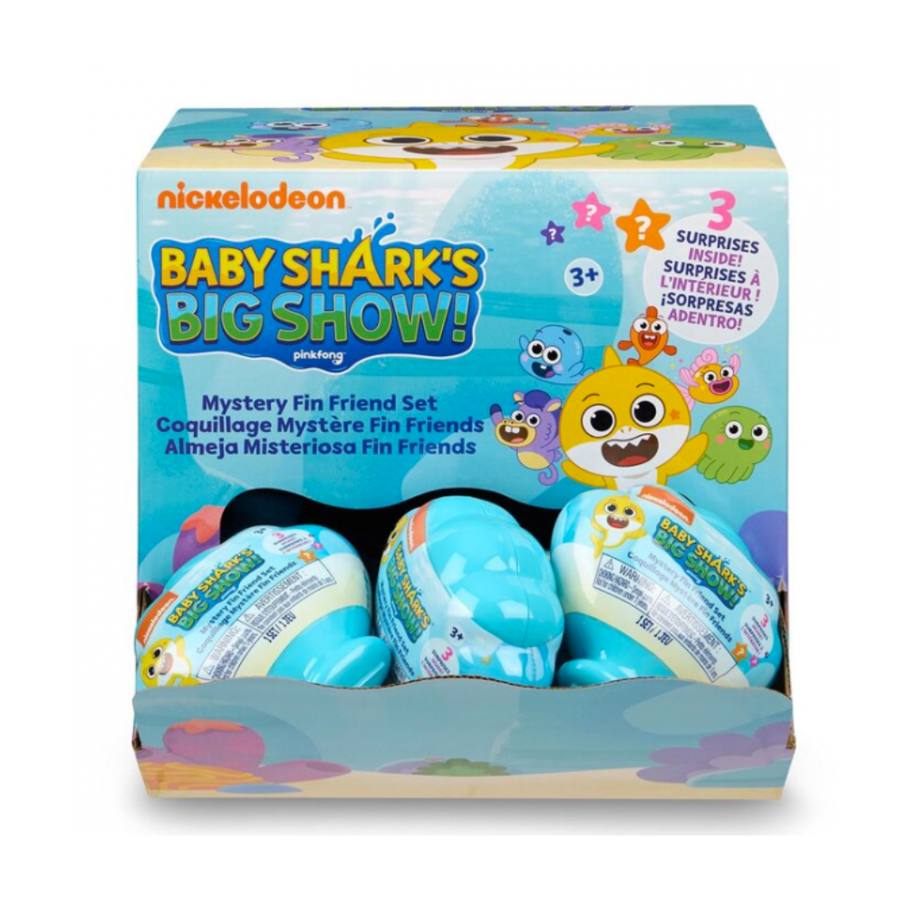Baby Shark BS Mystery Fin Friend Set Asst. CDU - Medaid International