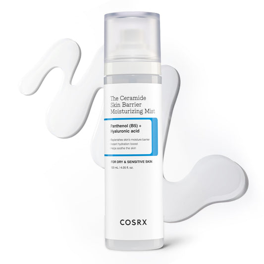 COSRX Barrier Cream Face Mist - Milky Toner with Ceramide & Hyaluronic Acid, Hydrating and Soothing Facial Spray for All Skin Types, 4.06 fl.oz, Korean Skin Care, Stocking stuffers for women - Medaid International