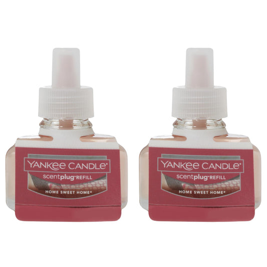 Yankee Candle ScentPlug Refill, Home Sweet Home, 1 CT (Pack of 2) - Medaid International