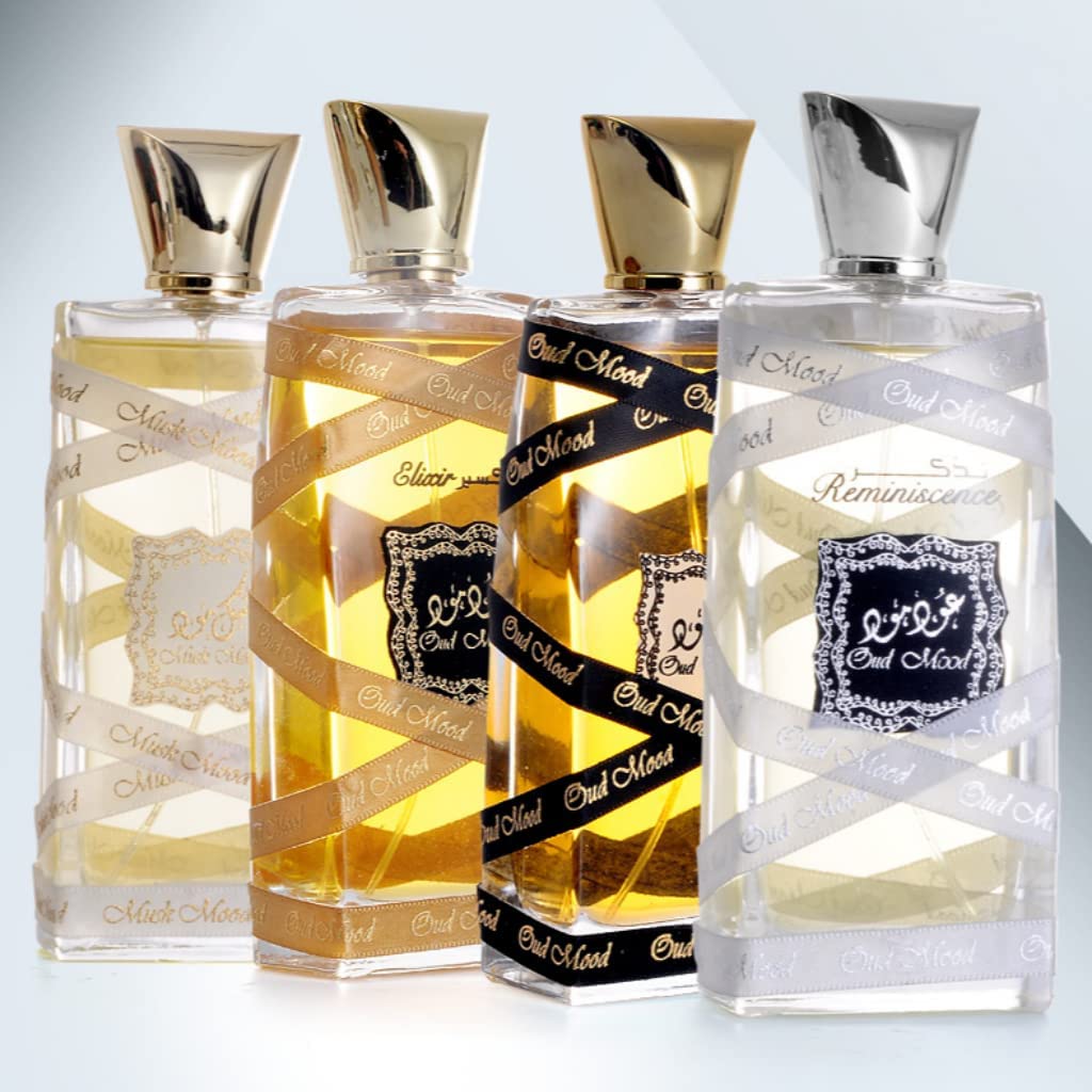 Lattafa Perfumes Oud Mood for Unisex Eau de Parfum Spray, 3.4 Ounce - Medaid International