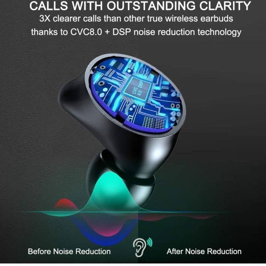 Digiclues - M20 TWS Gaming Earbuds with 13mm HD Driver & Touch Controls