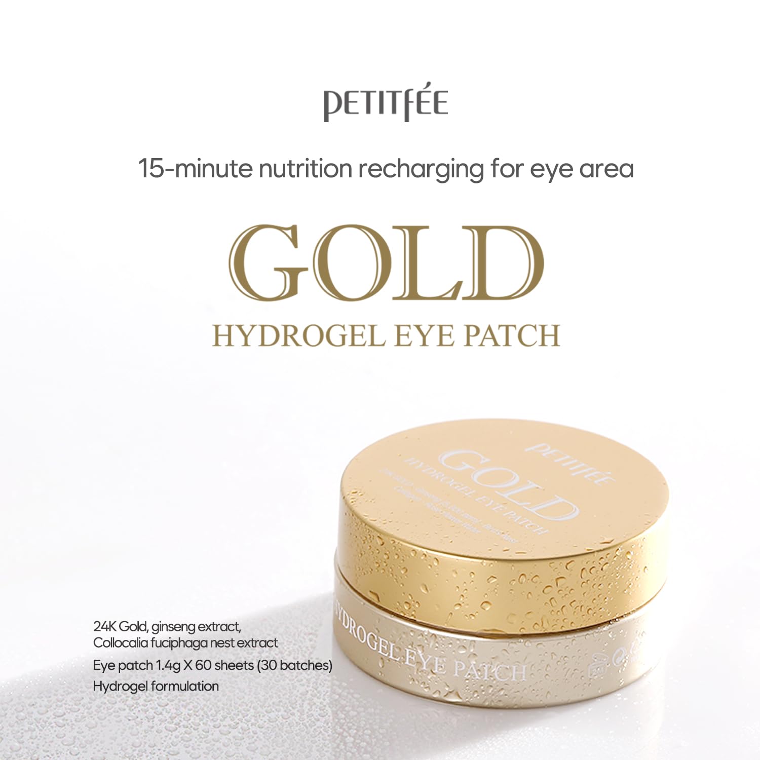 Gold Hydrogel Eye Patch 60ea (30pairs) - Medaid International