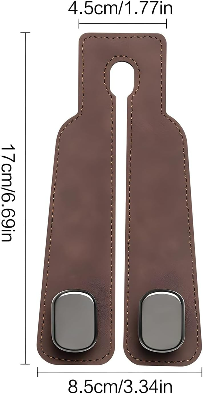 Leather Car Seat Hooks - Medaid International