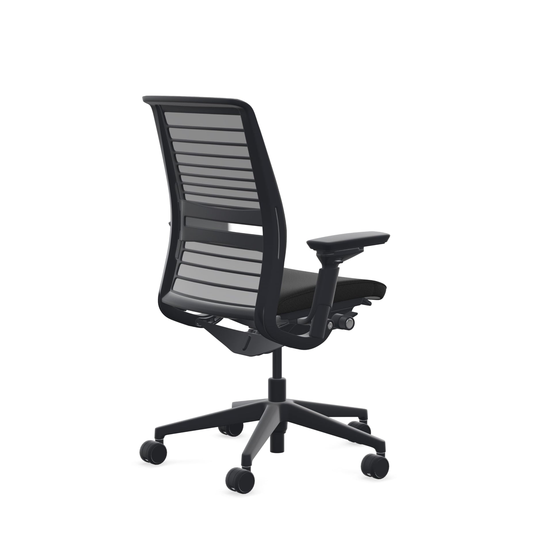 Steelcase Think Office Chair with Uphostered Hard Casters - Onyx Fabric - Medaid International