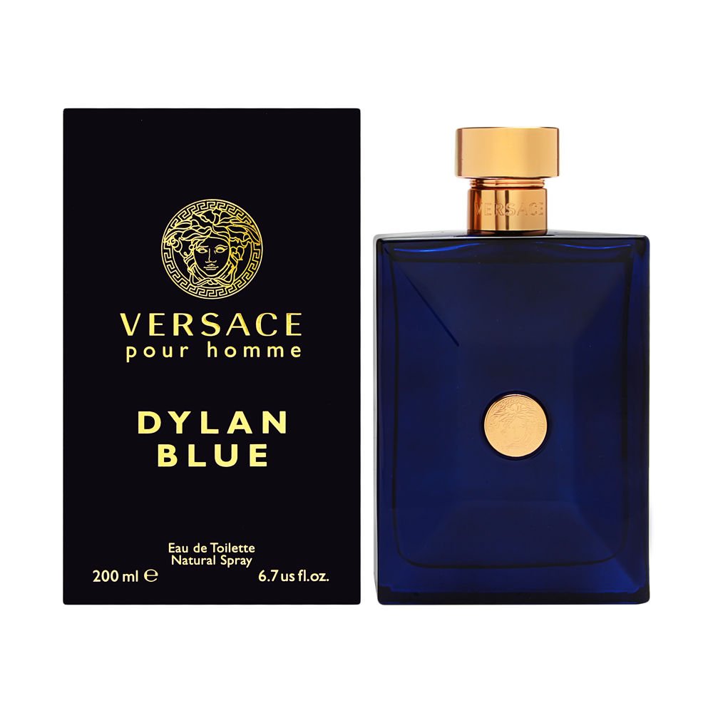 Versace Pour Homme Dylan Blue for Men 6.7 oz Eau de Toilette Spray - Medaid International