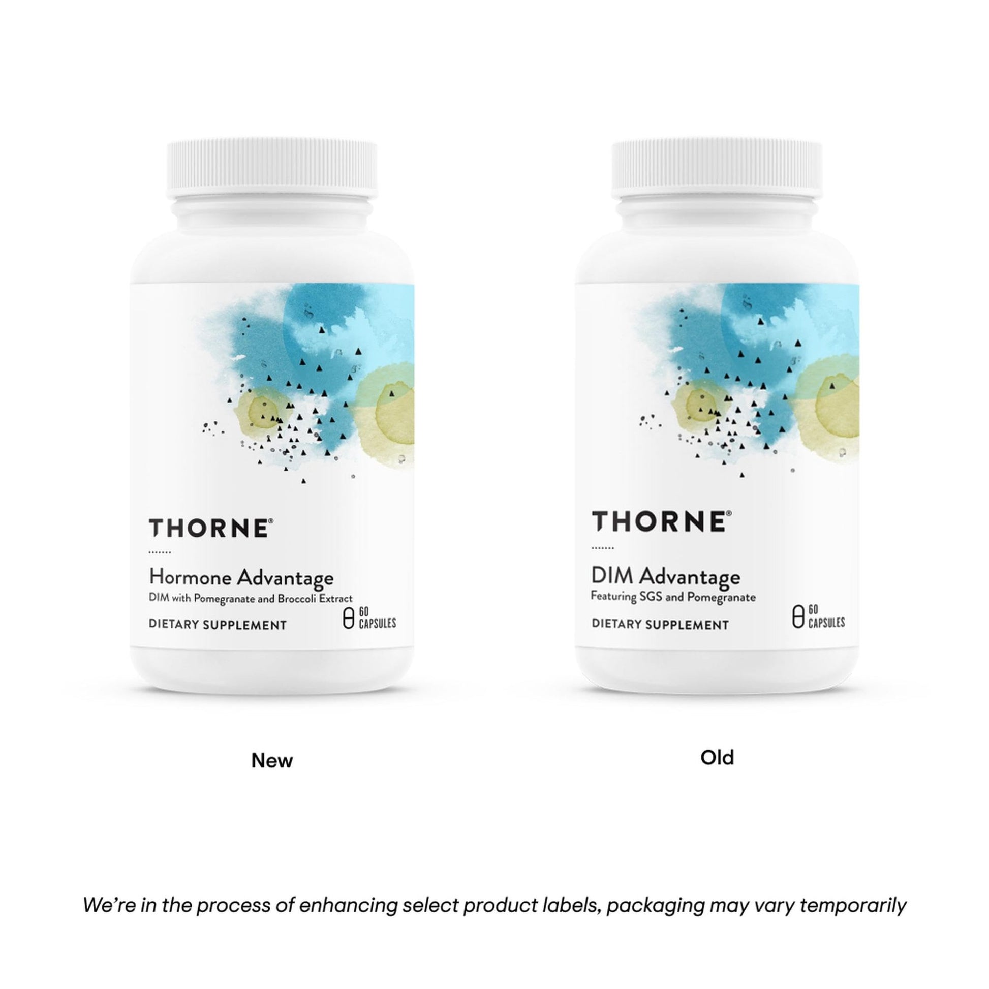 THORNE - Hormone Advantage - (Formerly DIM Advantage) Estrogen Support & Hormone Balance for Men & Women* - Featuring DIM and Pomegranate Extract - 60 Capsules - Medaid International