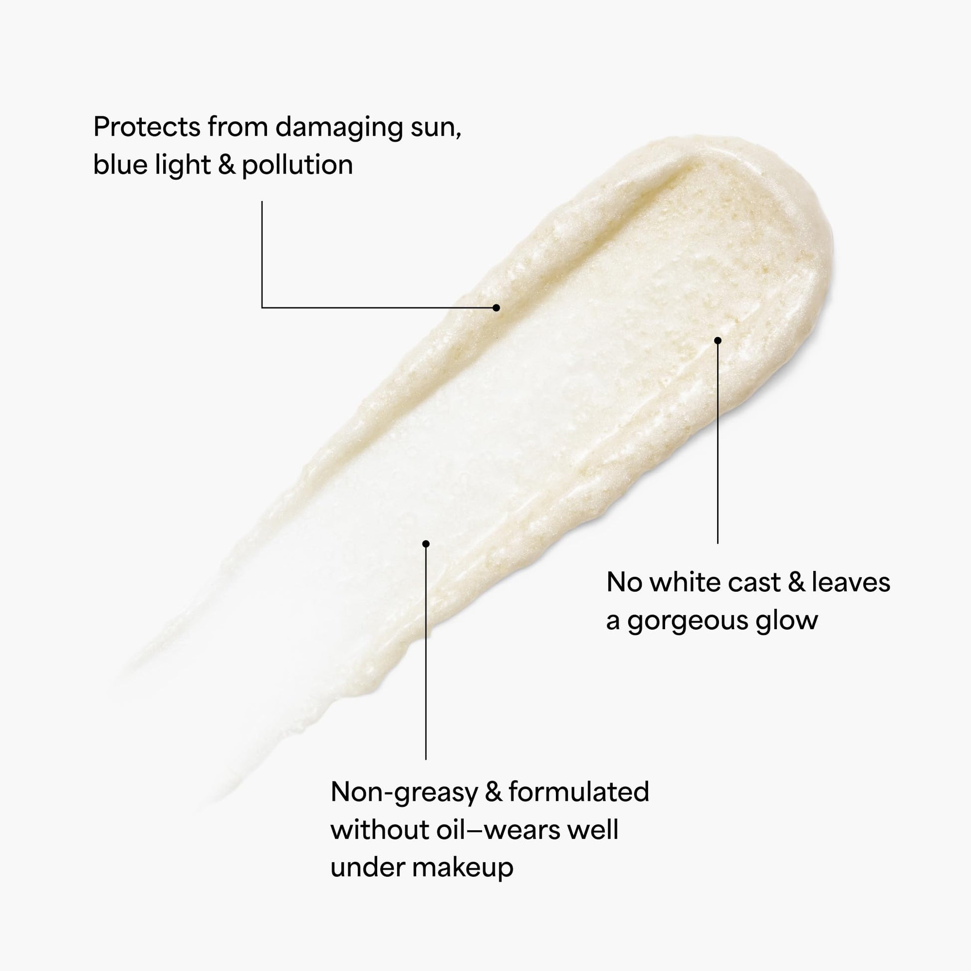 TULA Skin Care Protect + Glow Daily Sunscreen - Gel, Broad Spectrum SPF 30, Skincare-First, Non-Greasy, Non-Comedogenic and Reef-Safe with Pollution and Blue Light Protection, Regular, 1.7 fl oz. - Medaid International